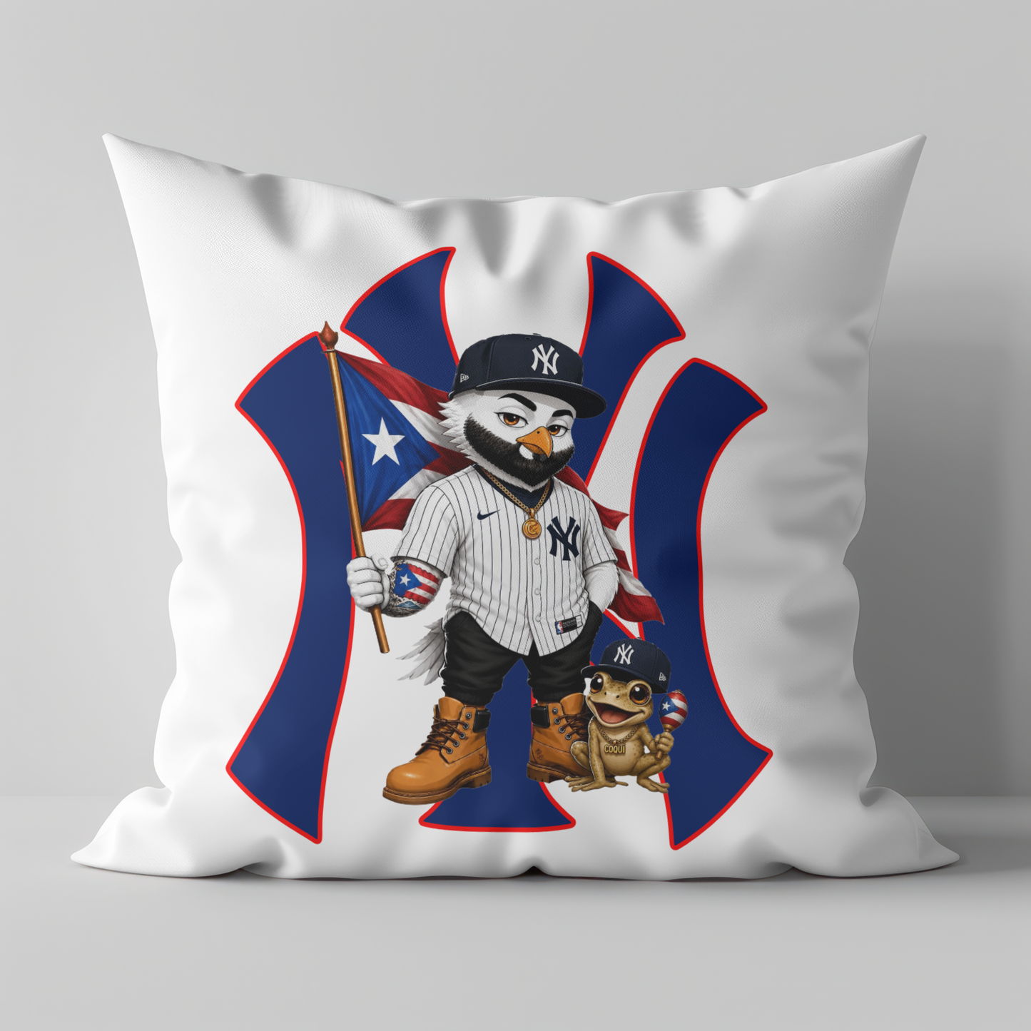New York puerto rican pride pillow case