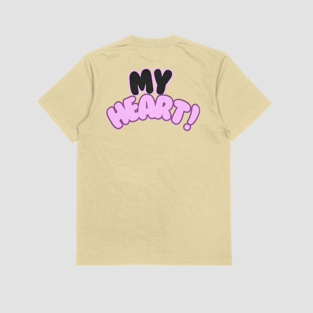 MY HEART OVERSIZE T SHIRTS BIRDI B CHARACTER (BIRD BLOCK LOVER )