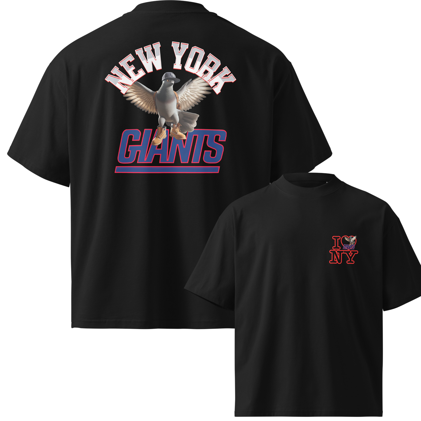 Oversize NY giants T-shirts
