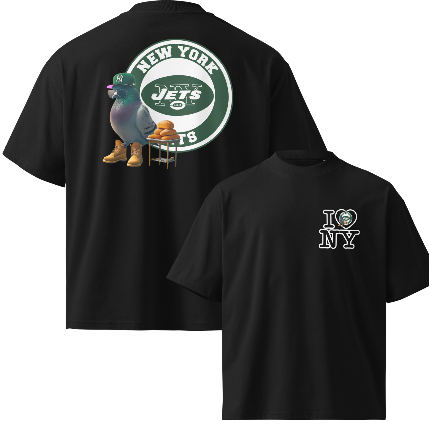 oversize NY jets Tshirts