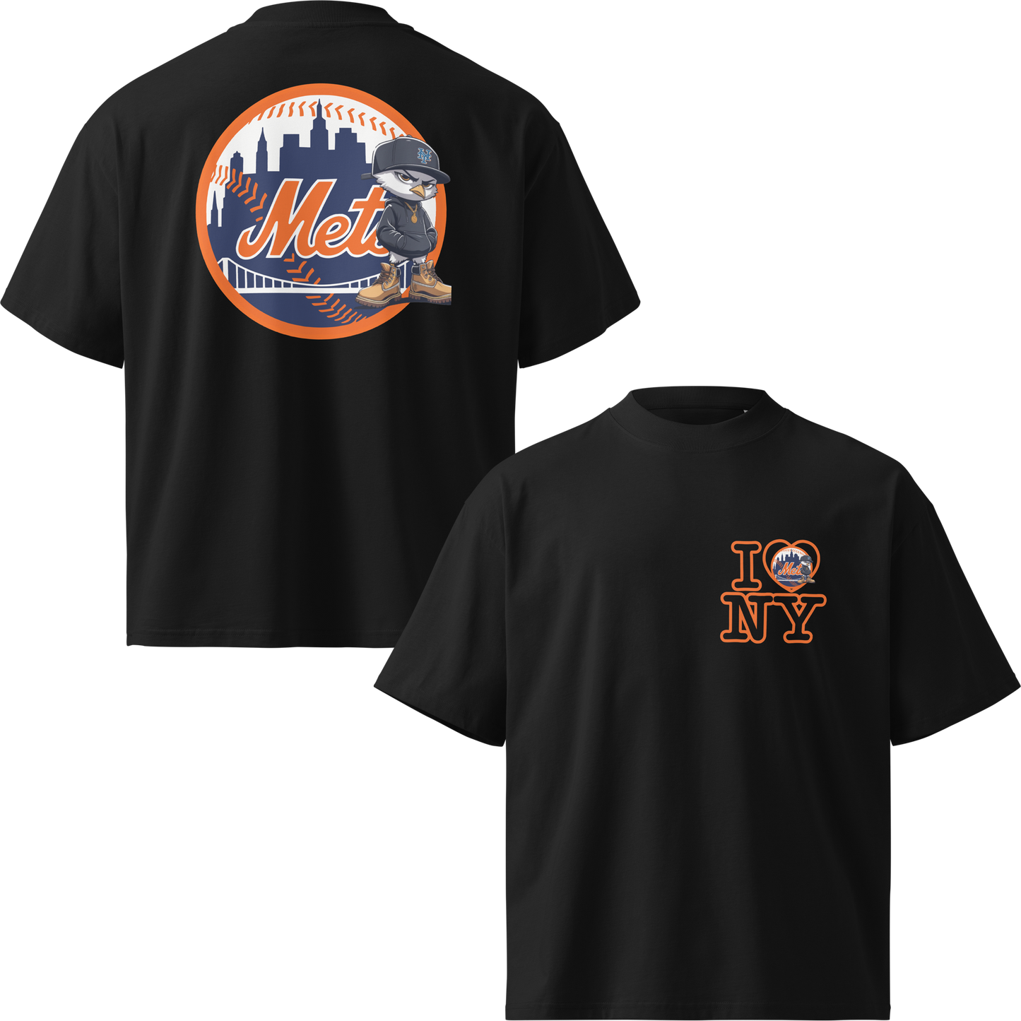 Oversize NY Mets T shirts