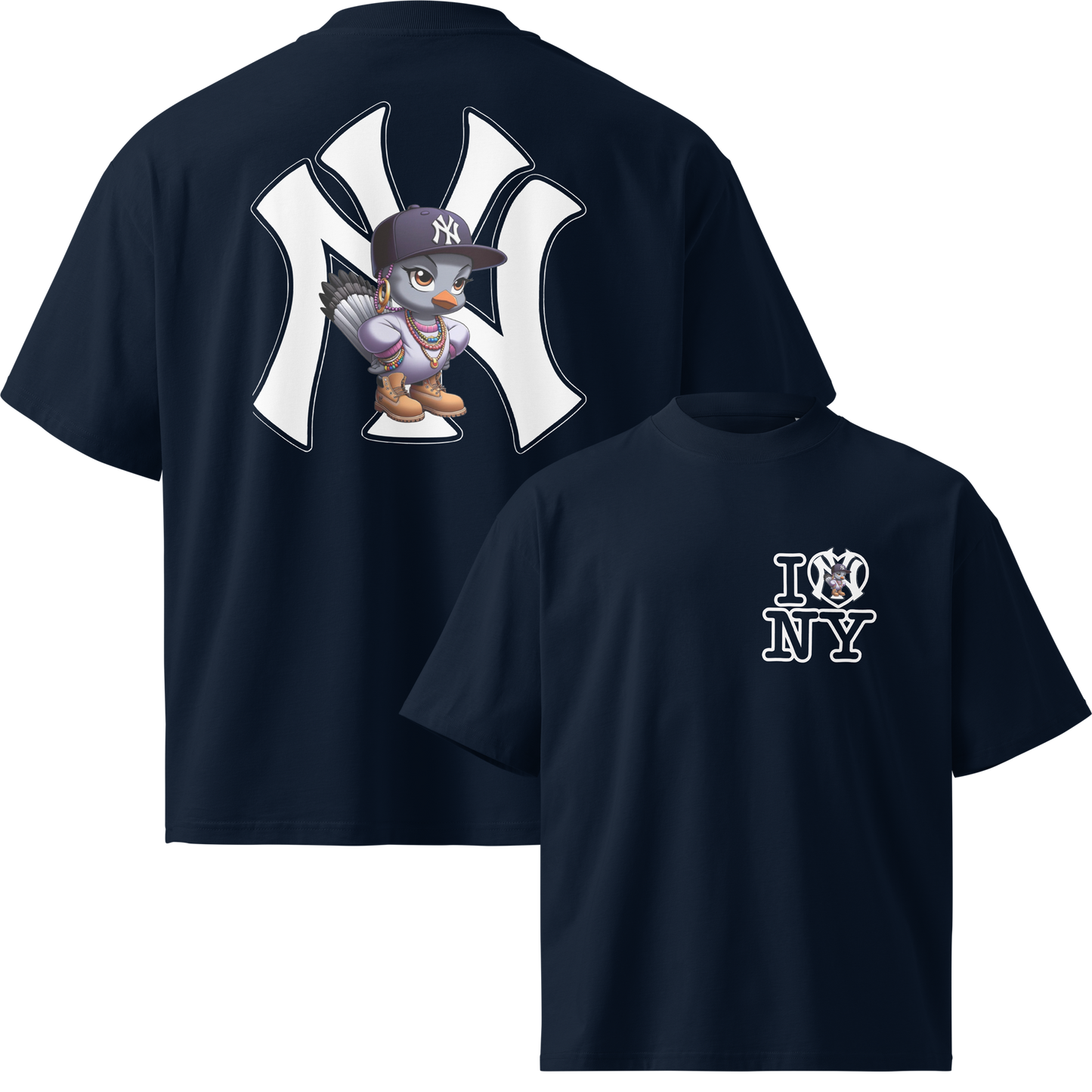 Birdie B Oversize NY Yanks T-shirts