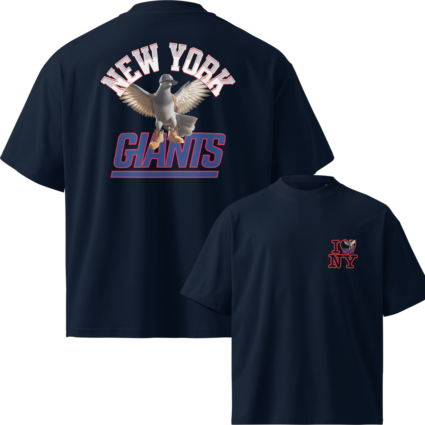 Oversize NY giants T-shirts