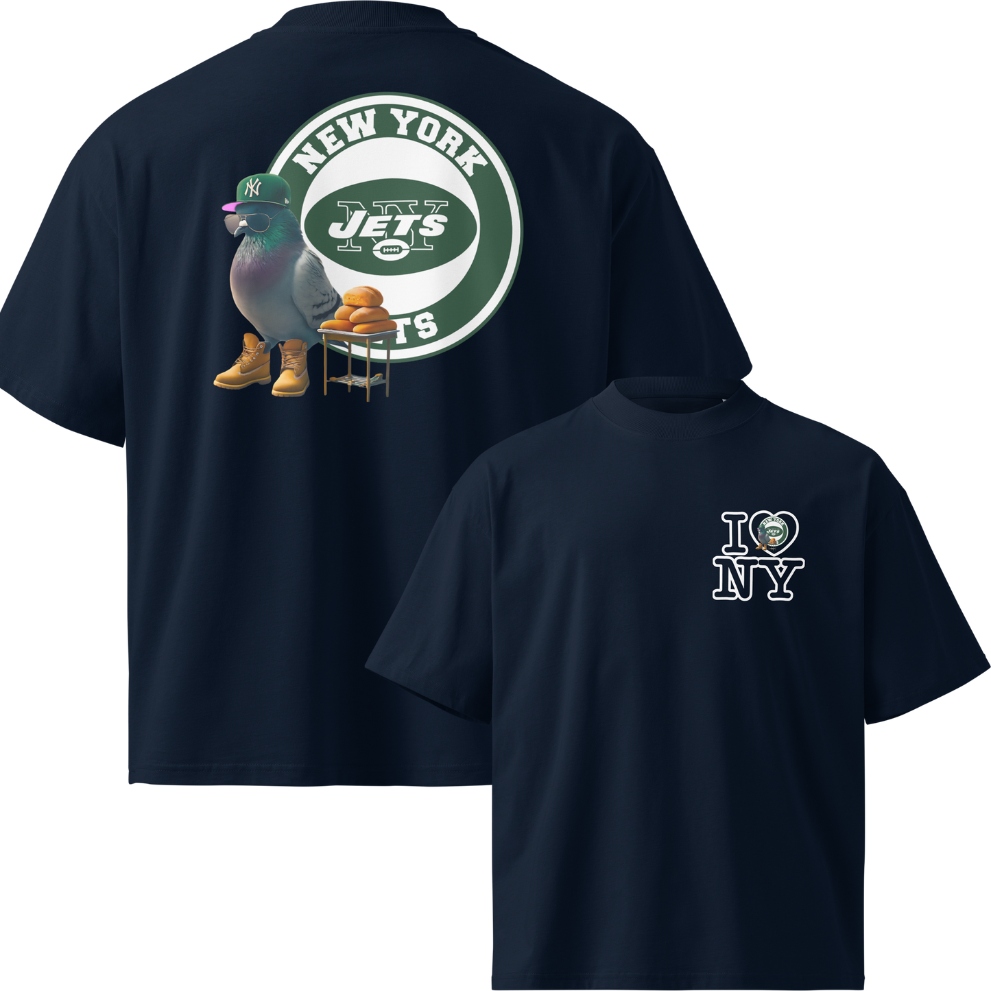 oversize NY jets Tshirts
