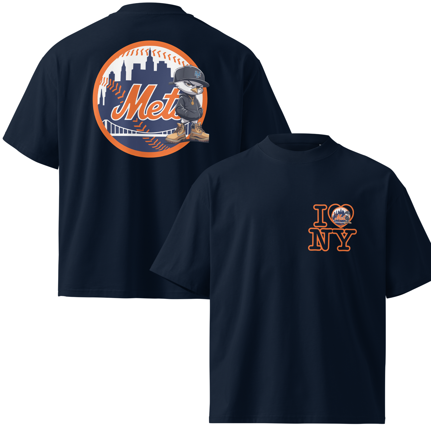 Oversize NY Mets T shirts