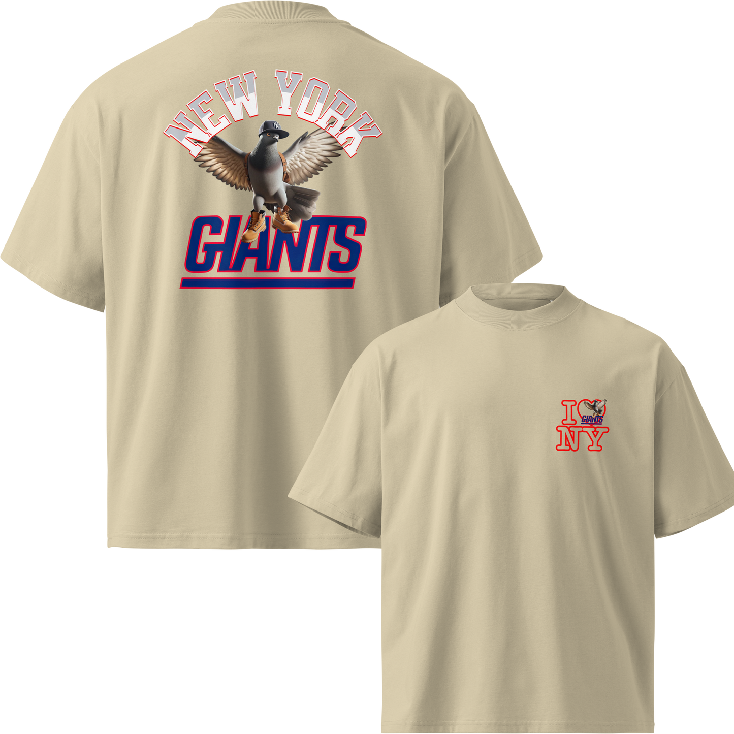 Oversize NY giants T-shirts