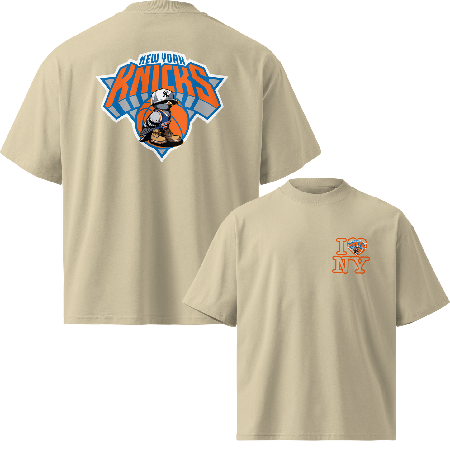 Oversize Heavy knicks T-shirts