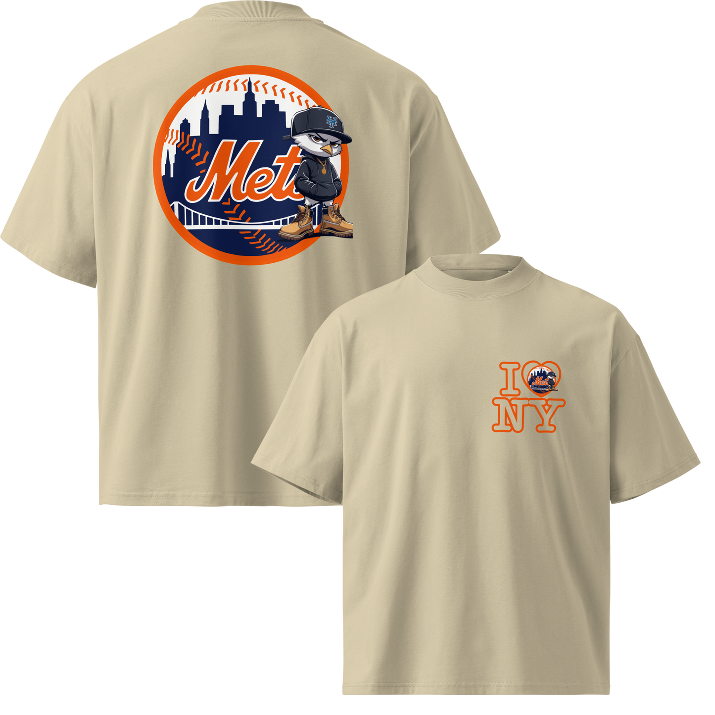 Oversize NY Mets T shirts