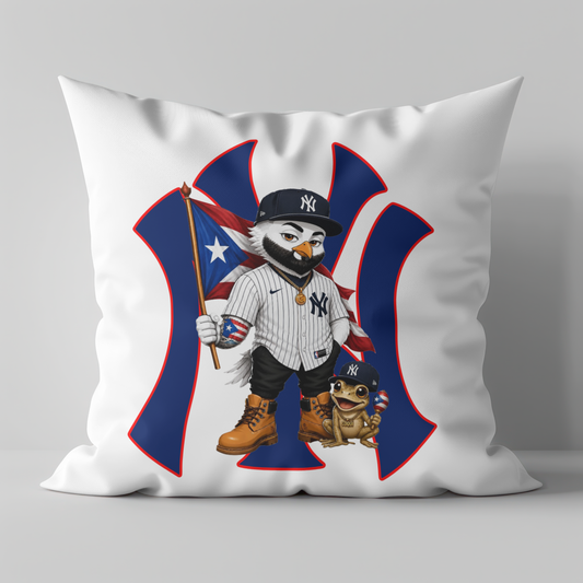 New York puerto rican pride pillow case