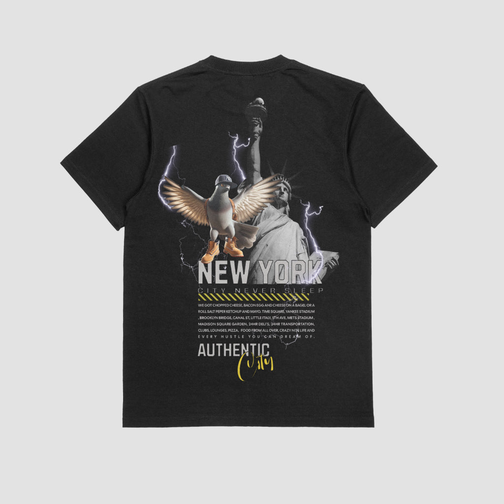 NYC City Never Sleeps Oversize T-Shirt