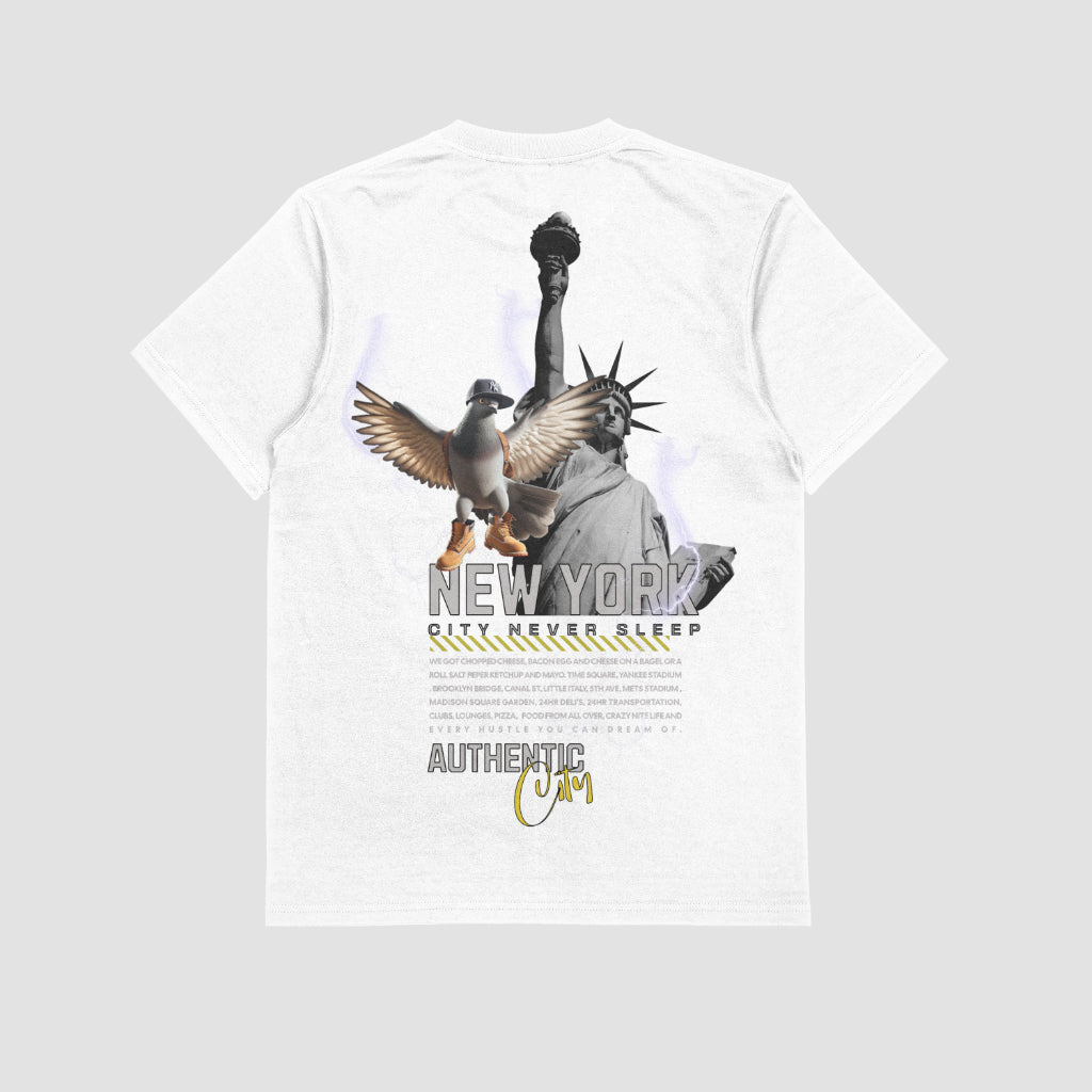 NYC City Never Sleeps Oversize T-Shirt