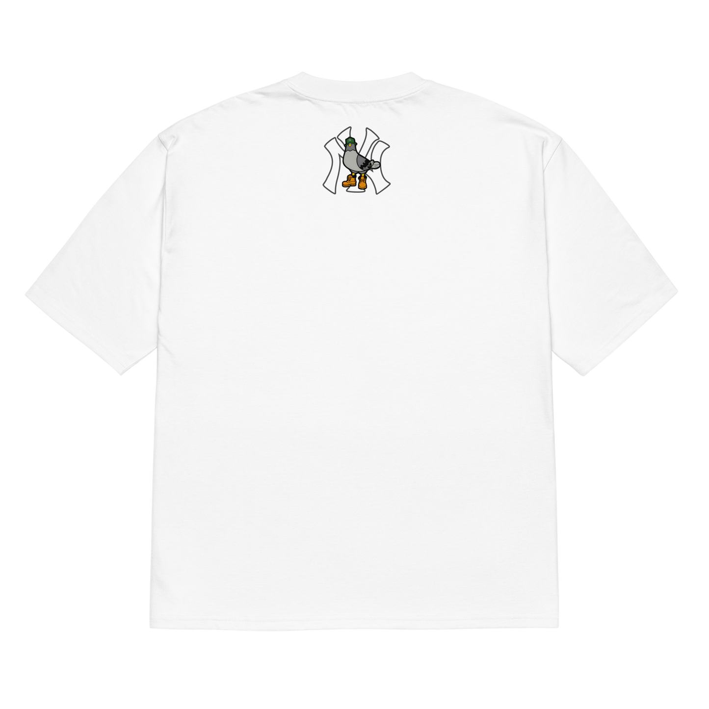 Beware of Pigeon Oversize T-Shirt (YELLOW)