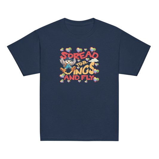 SPREAD YOUR WINGS: (Autism Support) T-Shirt